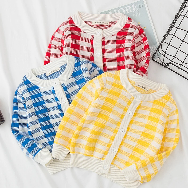 

Otoño Invierno prendas de punto bebé niña ropa suéter de Navidad para niños primavera 1-6 años para niño niñas Rebeca de punto de entramado