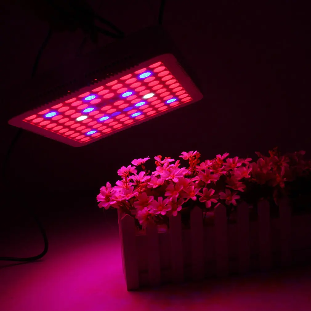 2000 Вт Светодиодный светильник для выращивания гидропоники полный спектр комнатных Вег цветок роста растений лампа монитора панель ЕС/США Тип продажи