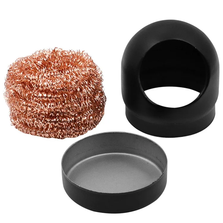 Lot De 6 Éponges En Cuivre Réutilisables - Sans Rayure, Pour Fonte, Acier Inoxydable, Grilles De Four Et BBQ