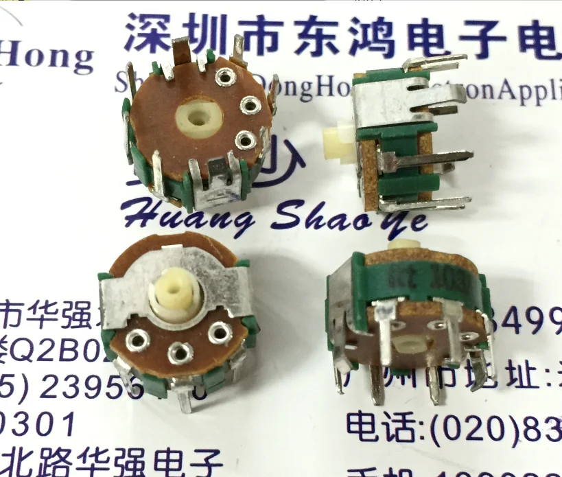 Giappone Alps Y10 Potenziometro Duplex A10K Potenziometro Rifilatura Piccolo Duplex A 6 Pin