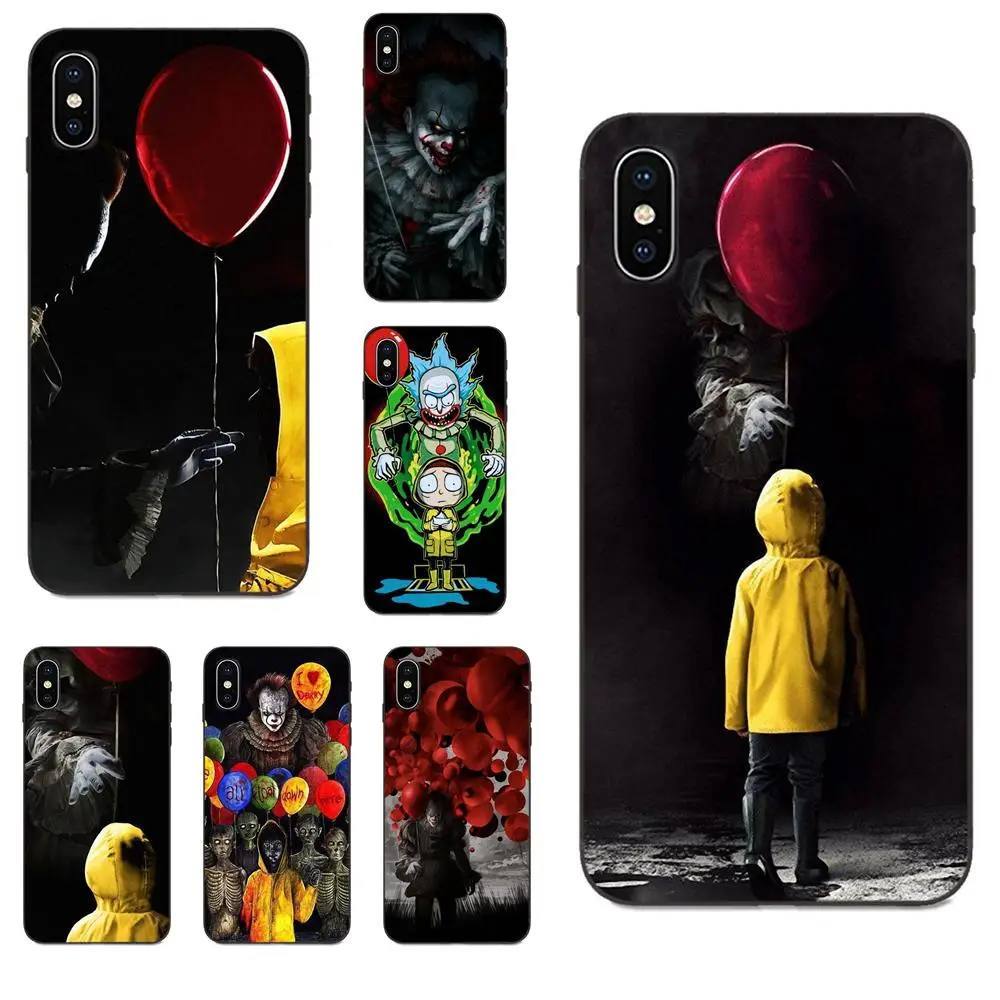 Для Xiaomi Mi Mix Max Note 2 2S 3 5X 6 6X 8 9T SE A1 A2 A3 CC9e Lite Play Pro F1 Special Pennywise Clown Horror|Бамперы| |