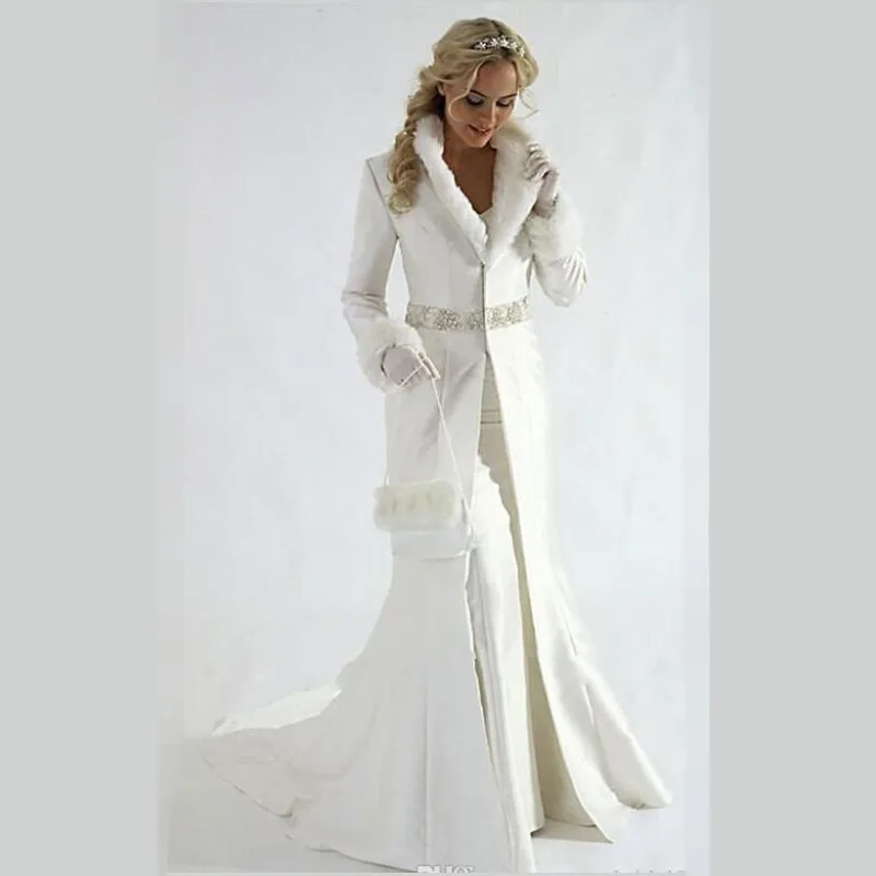 Faux Fur Warm bridal Bolero Jac 
