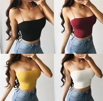 

CHRLEISURE Hot 2020 Fashionable Women Sexy Tops Lingerie Brassiere Women Casual Tank Tops