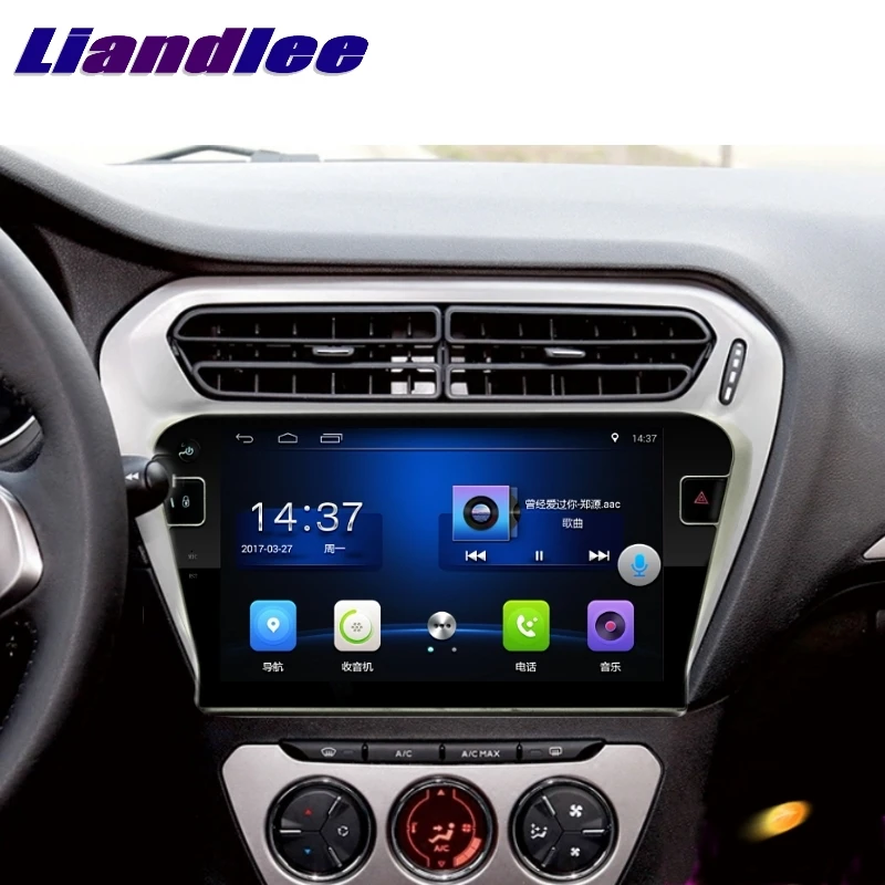 Для peugeot 301 для Citroen Elysee 2012~ LiisLee автомобильный мультимедиа, ТВ DVD gps аудио Радио стерео стиль навигация NAV