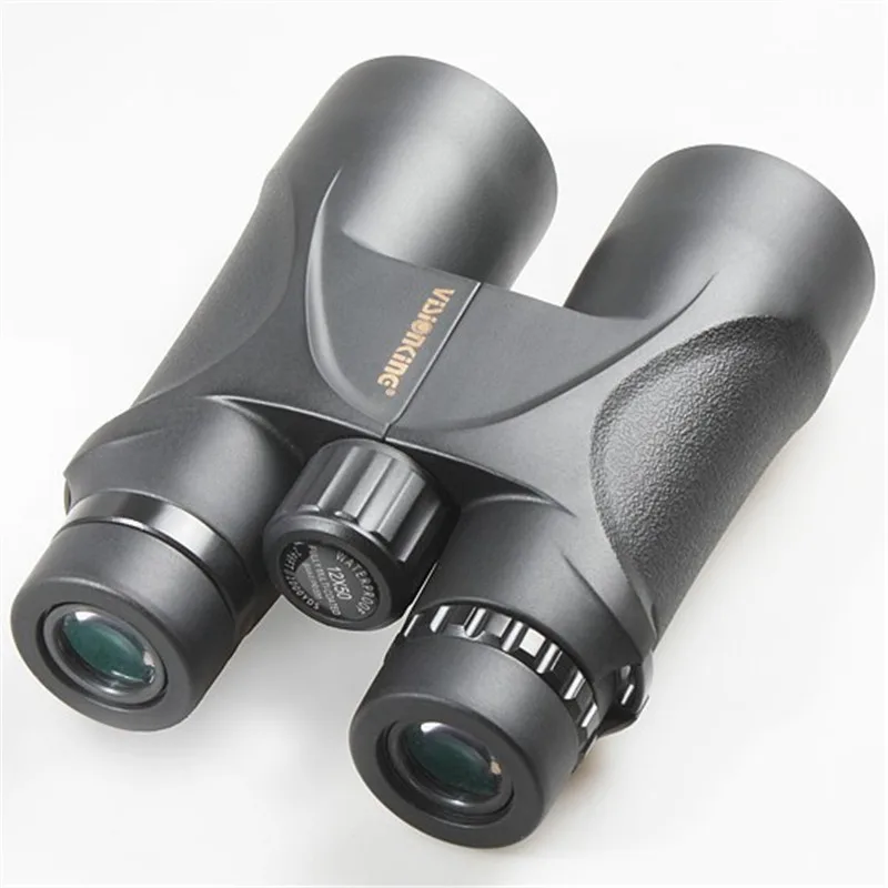Visionking 12X увеличение хребет Призма система BAK4 12X50 крыша зеленая пленка HD Высокая увеличительный бинокль 12X50FG