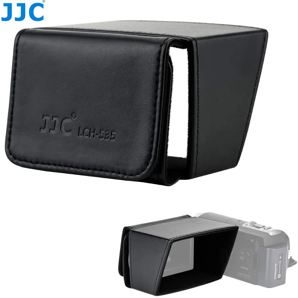 JJC Camcorder 3 &quotLCD Screen Hood для Sony FDR AX53 AX33 AX43 HDR CX405 CX455 CX440 CX675 Canon XA15 XA11 XA40 XA50 фотокамера VIXIA