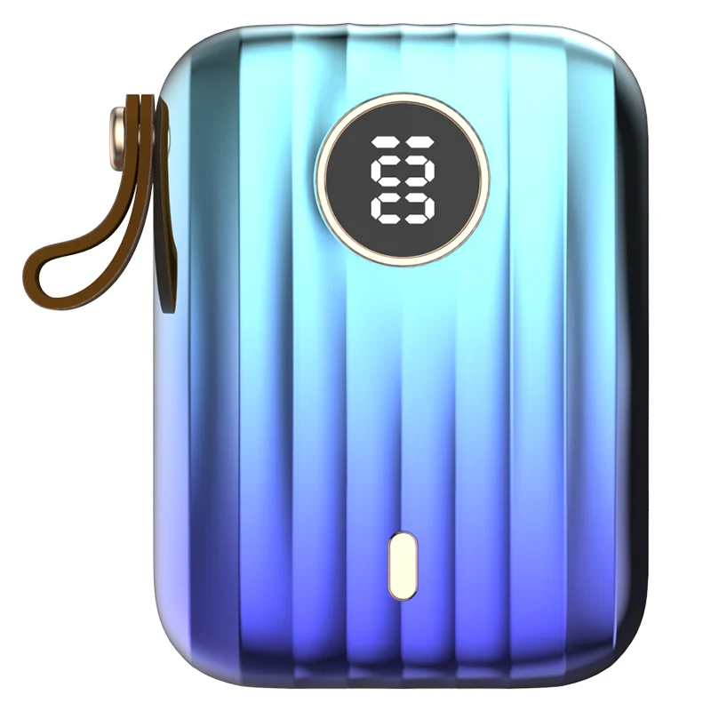 Kivee 22.5W Power Bank Wite Led 10000mAh Portable Fast Charging Powerbank Type C Qucik Charge Poverbank External Battery Charger best portable power bank Power Bank