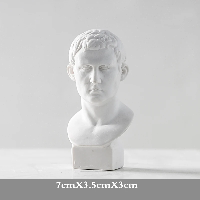 as the picture shows Прямые продажи в скандинавском стиле ретро эскиз Аватар Венера Xiaowei Apollo Hermes мини Смола штукатурка как украшение модель украшения - Цвет: as the picture shows