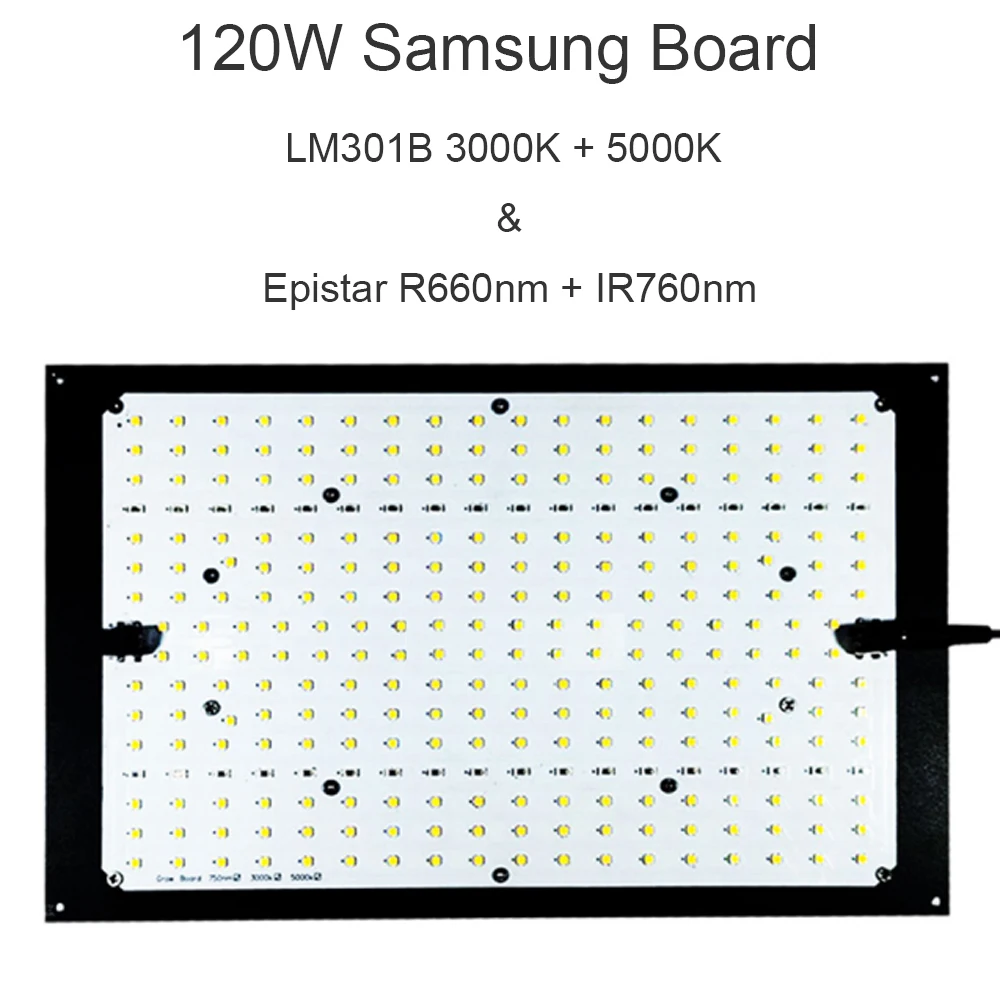 Samsung LM301B 3000K 5000K 660nm IR SK PCB Quantum LED Grow Light Board DIY kits|Промышленные LED-лампы| |