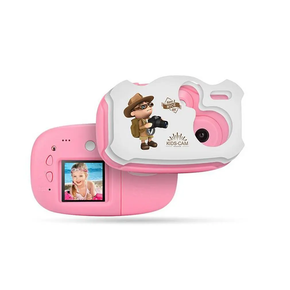 2MP Мини Милая Детская цифровая камера с 1,44 дюймовым полноцветным дисплеем