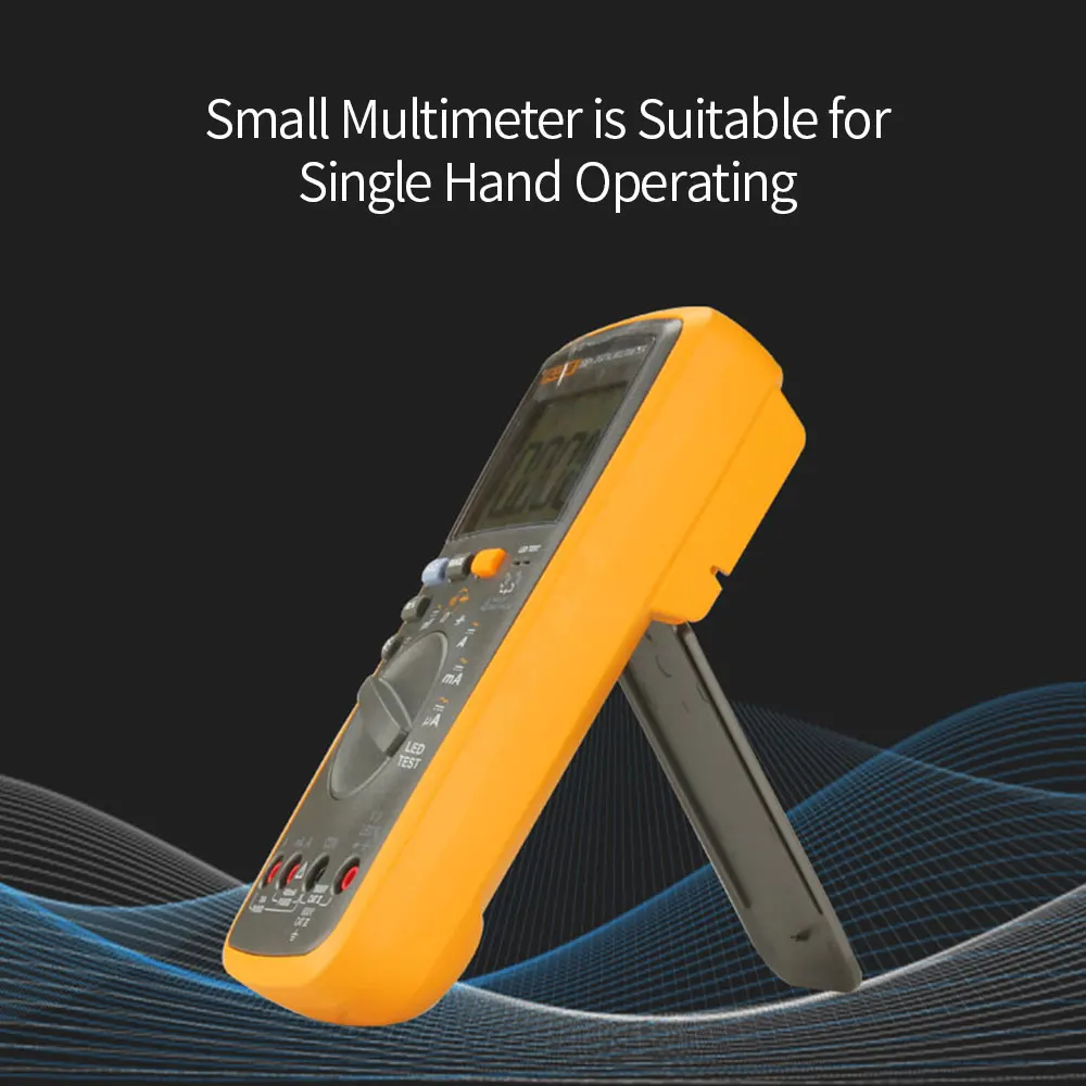 FLUKE F18B+ 4000 отсчетов мультиметр портативный цифровой мультиметр портативный Вольтметр Амперметр измеритель напряжения