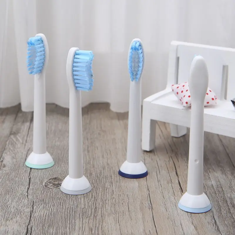 4 шт./упак. Электрический Зубная щётка головки Замена подходит для Philips Sonicare P-HX-6054/HX6054 мягкие щетинки зубной щетки Oral насадки для зубной щетки