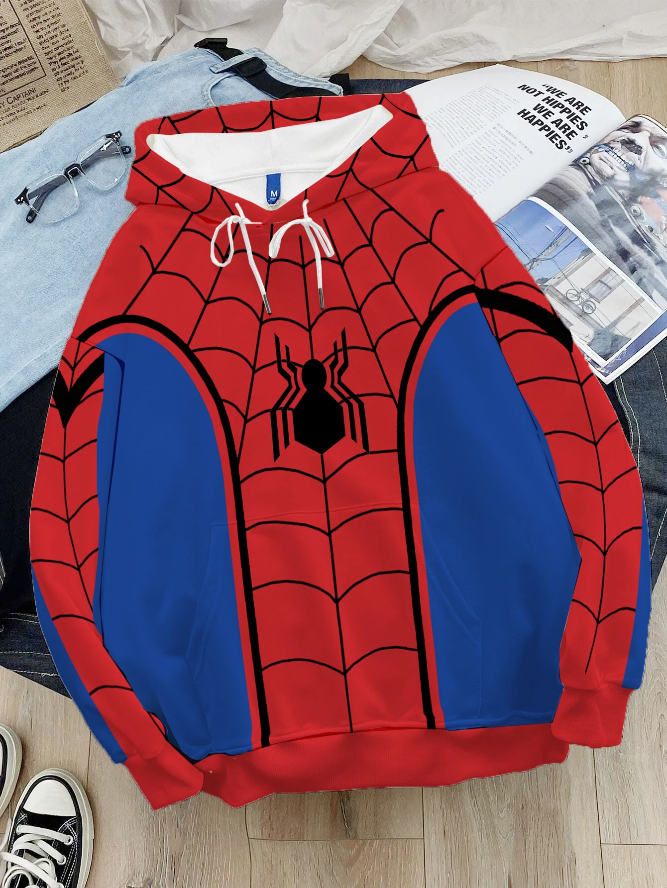 New Women's Spiderman sweatshirts Men 
