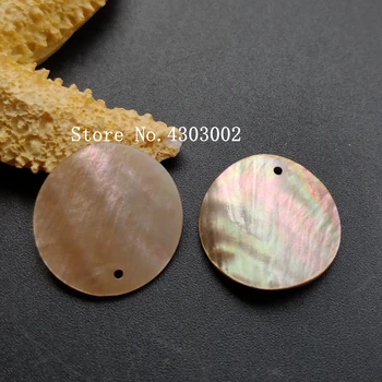 

200pcs/lot 20mm Natural Round Disk Mother of Pearl shell for DIY Jewelry Round MOP Pearl shell For Earrings