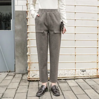 2020 Women Waist Pants Casual Chffion length Capris Trouser Women Clothing Pencil Pants 2020 Women Waist Pants Casual Chffion length Capris Trouser Women Clothing Pencil Pants