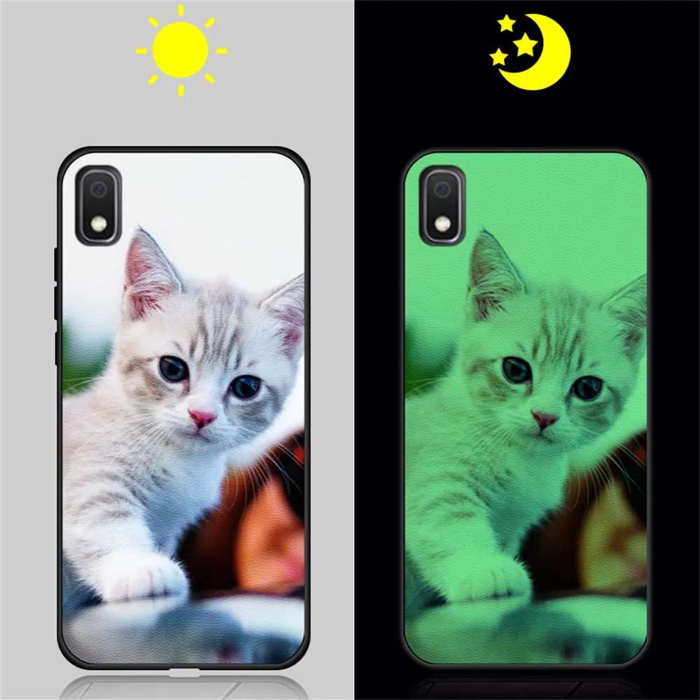 04 Роскошный светящийся чехол для samsung Galaxy A50, A30, A20, A10, A40, A60, A70, чехол, Мягкий Силиконовый ТПУ чехол для телефона, чехол для samsung A50 - Цвет: 04