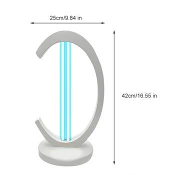 

Ultraviolet Disinfection Lamp Portable Household UV Sterilization Lamp Desktop Mobile Ozone Removal Lamp