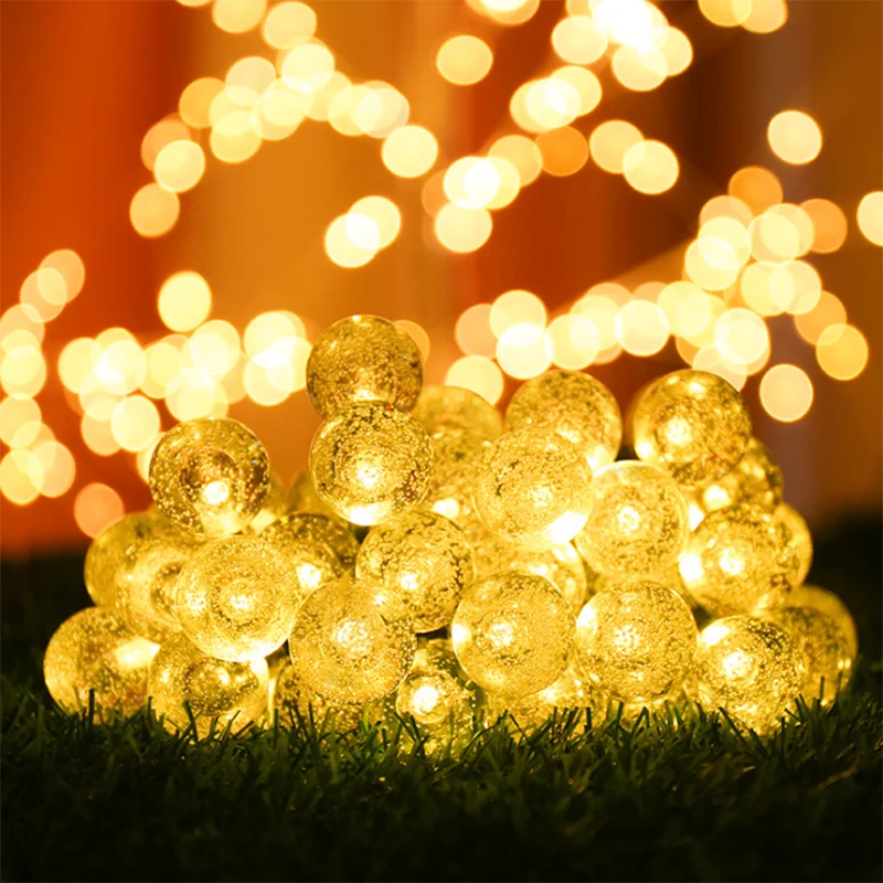 

Solar String Led Lamp Twinkle Fairy Lights 6.3M New Year Christmas Decorative Lights Outdoor Luces De Navidad for Wedding Party