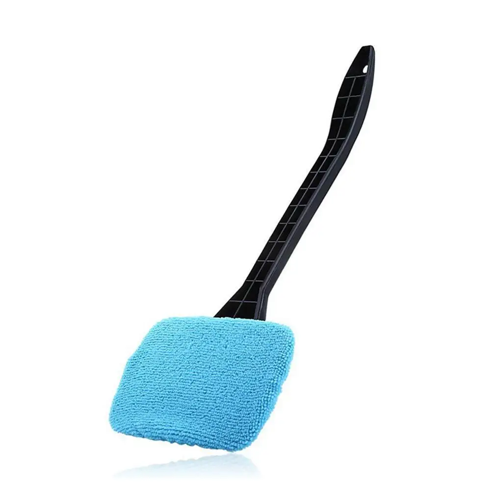Limpador de Pára-brisa Limpador de Janela Lidar com Escovas Ferramenta de Limpeza do Carro Plástico Microfiber Auto Longo Esponjas Acessível Lavável 2 Esponjas, panos e escovas
