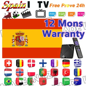 

TV box 1 Year warranty android IPTV Portugal m3u Spain España IPTV Italy Android Smart iptv for 1 device no channels included