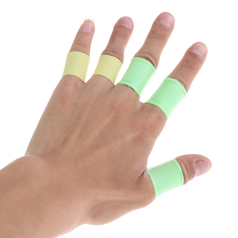 

8pcs/set Golf finger toe Silicon Support Sleeve Protector Grip grey Multi color for Men Women