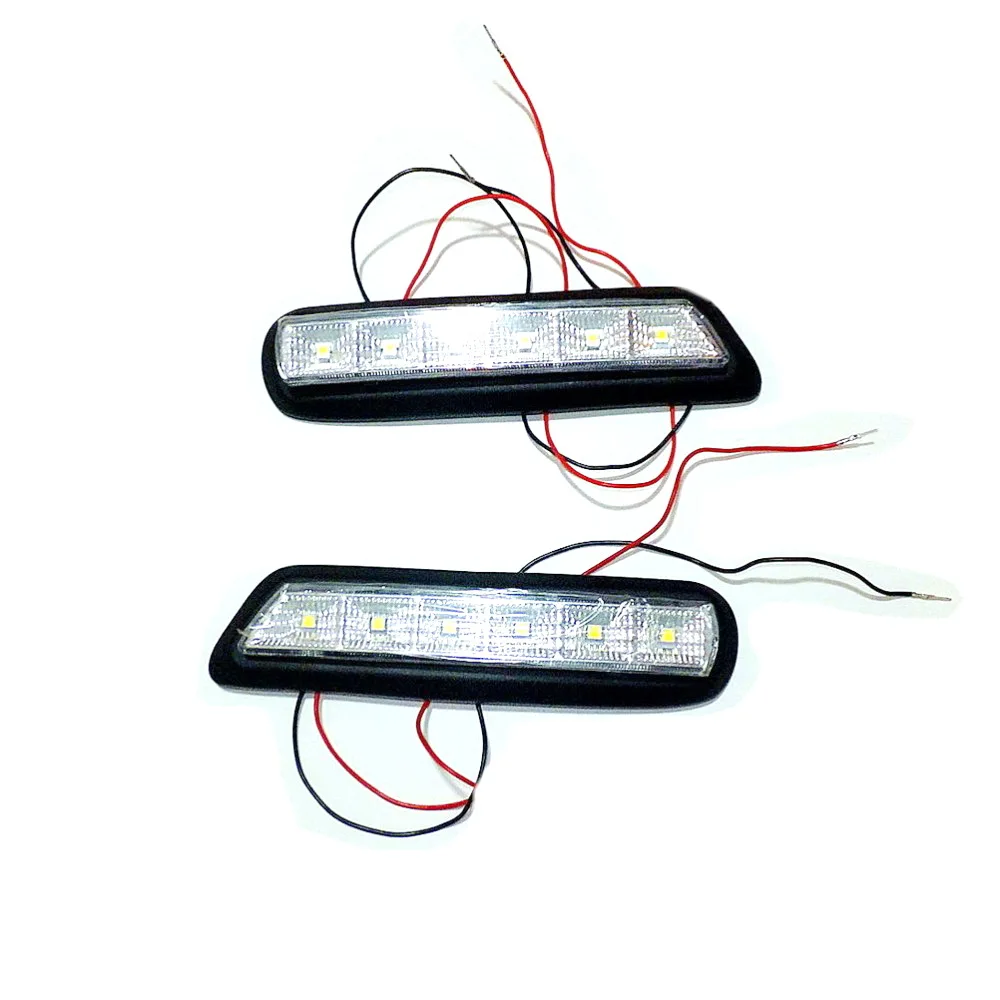 Светодиодные передние бамперы July King DRL чехол для Mitsubishi ASX Outlander Sport 2011 2013 6