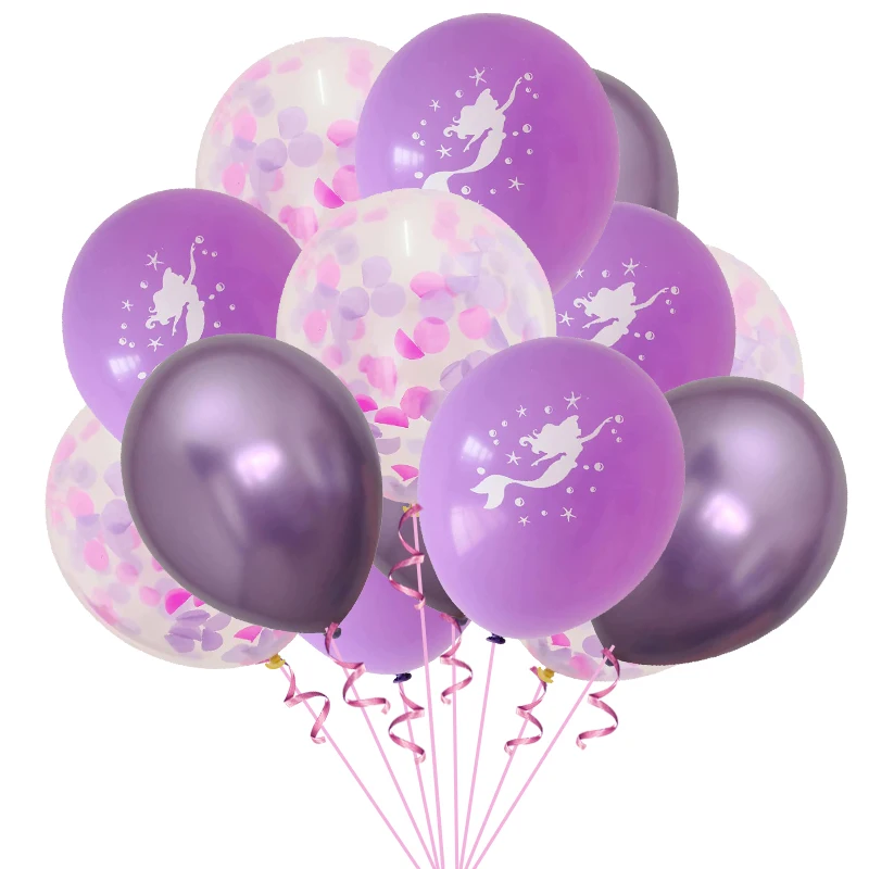 15 шт./лот, испанский латексный шар Feliz cumpleavienos, день рождения, украшения для тематических вечеринок, металлические хромированные конфетти, воздушные шары, поставки