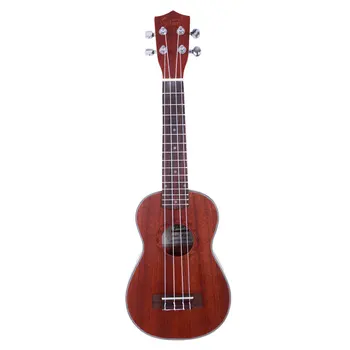 

Glarry UC203 21 inch Diamond Pattern Full Sapele Ukulele Coffee Suitable for Beginners To Practice Playing