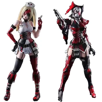 

Super Hero Batman Harley Quin Anime Movie Action Figure Playarts Kai Figurine Toy Collection Model Play Arts Doll Children Gifts