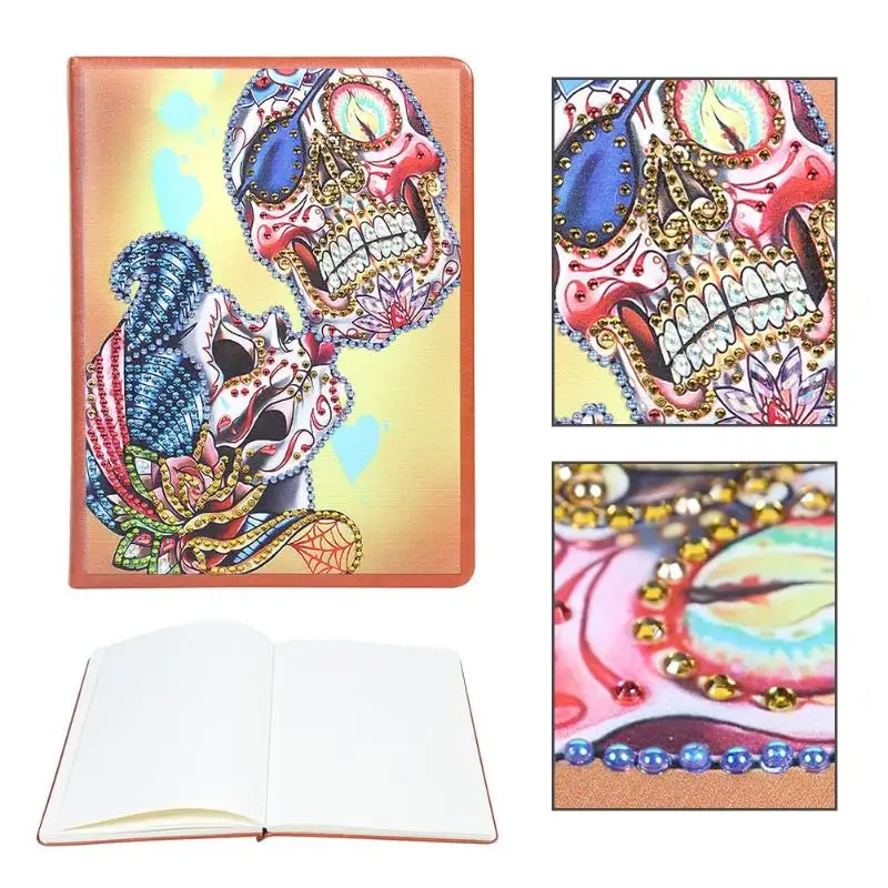 

DIY Creative Special Shaped Diamond Painting Notebook Diary Book 60 Page A5 Notebook Embroidery Diamond Cross Stitch Craft Gift