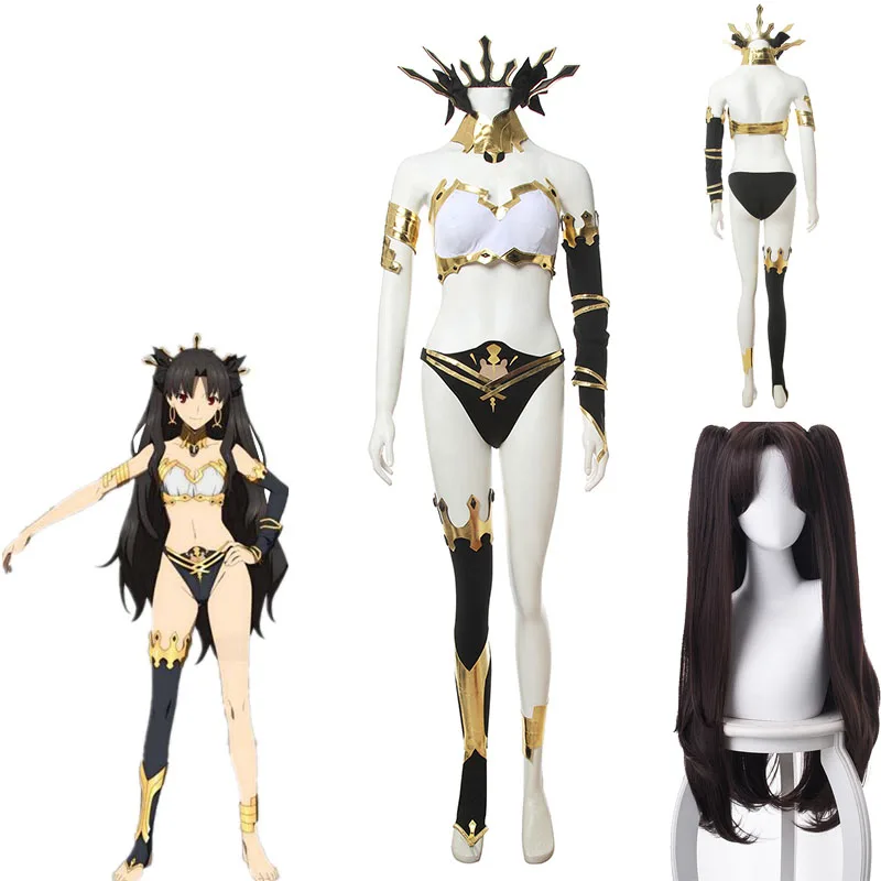 2019 Fate Babylonia Ishtar Косплей Костюм Grand Order бикини для косплея сексуальный косплей