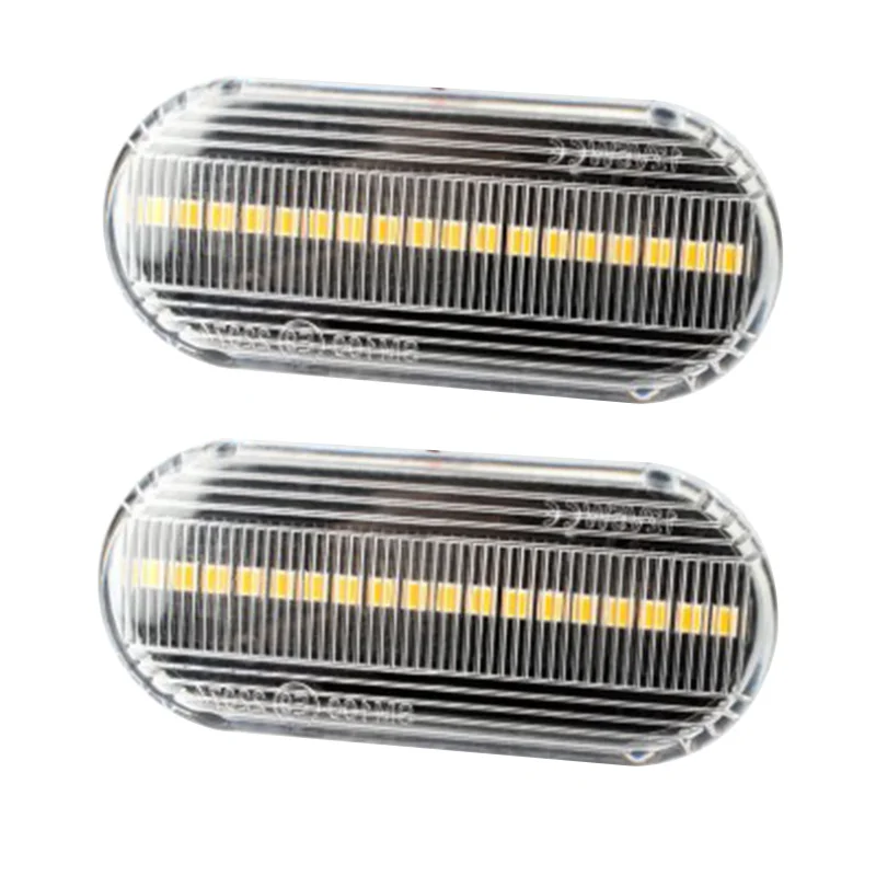 

2 Pieces 18W Led Dynamic Side Marker Turn Signal Light Sequential Blinker Light For Volkswagen VW Bora Golf 3 4 Passat 3BG