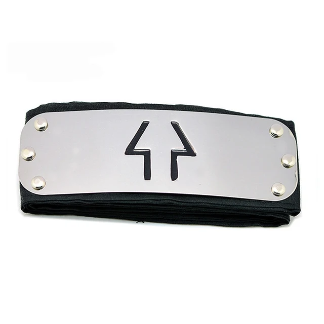 Anime Akatsuki Kakashi Uchiha Sasuke Headband Logo Cosplay Costume Accessories 11