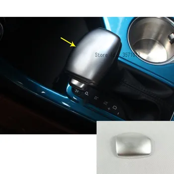 

For Kia Sportage KX5 2016 2017 2018 Car Styling Inner Car Stick Chrome ABS Shift Knob Control Top Lamp Frame Trim 1pcs