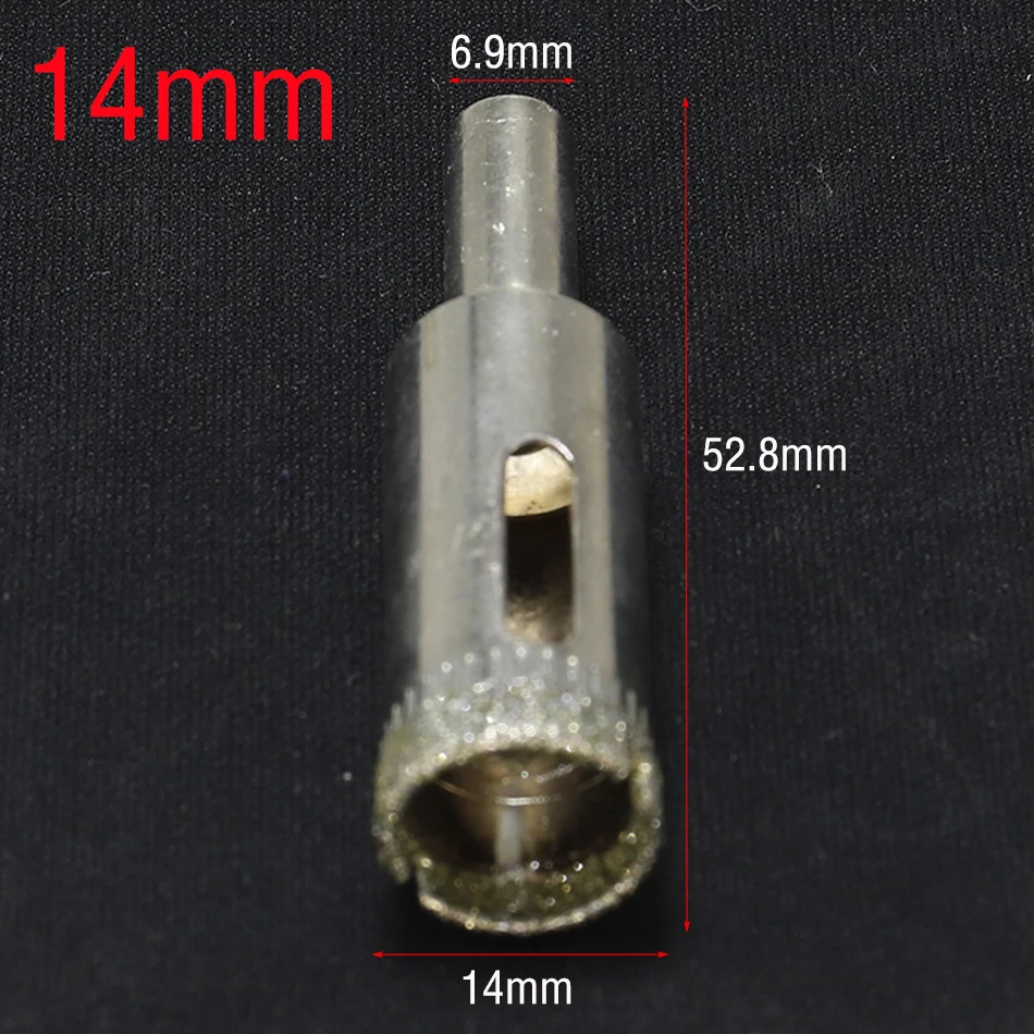 1 шт. 3/4/5/6/7/8/10/12/14/16/18 мм алмазные сверла набор плитка Мрамор Стекло Керамика кольцевая пила буровые коронки для Мощность инструменты
