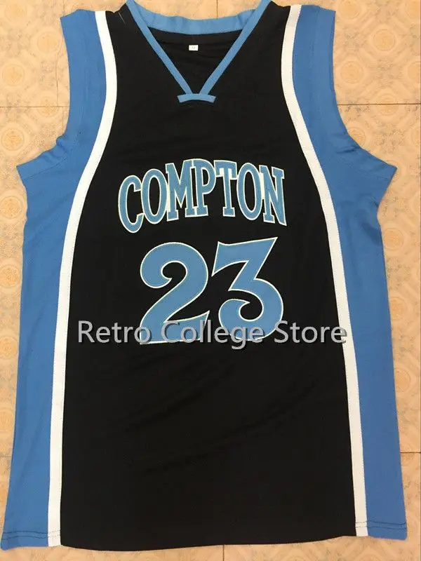 

#23 DEMAR DEROZAN COMPTON High School Throwback mens Basketball Jersey Embroidery Stitched any Number and name