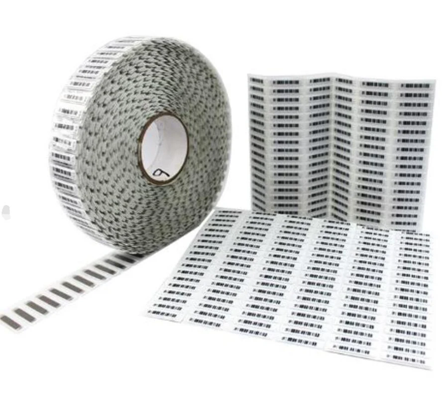5000pcs/lot EAS Gate Sensor Retail Security 58khz AM Supermarket Anti-theft DR Label AM 58khz Soft Label Sticker