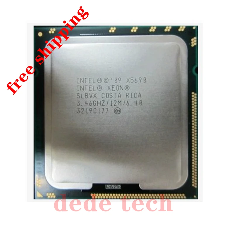 Процессор Intel Xeon X5690 с шестью ядрами LGA1366 серверный процессор 100% работающий