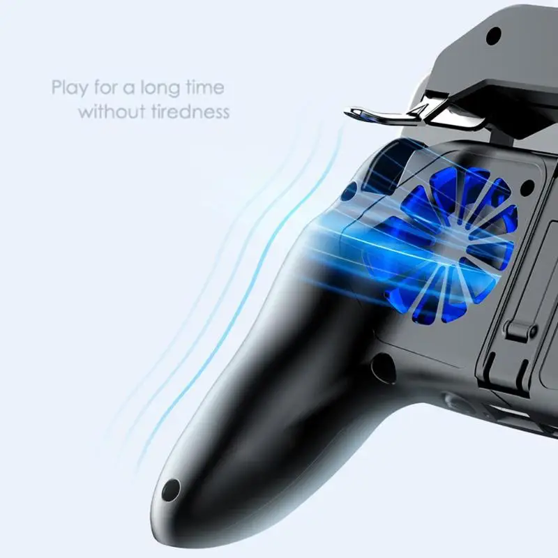 H10 контроллер геймпад ABS рассеивание тепла двойными вентиляторами держатель для телефона кулер вентилятор 5000 мАч банк питания для игры PUBG