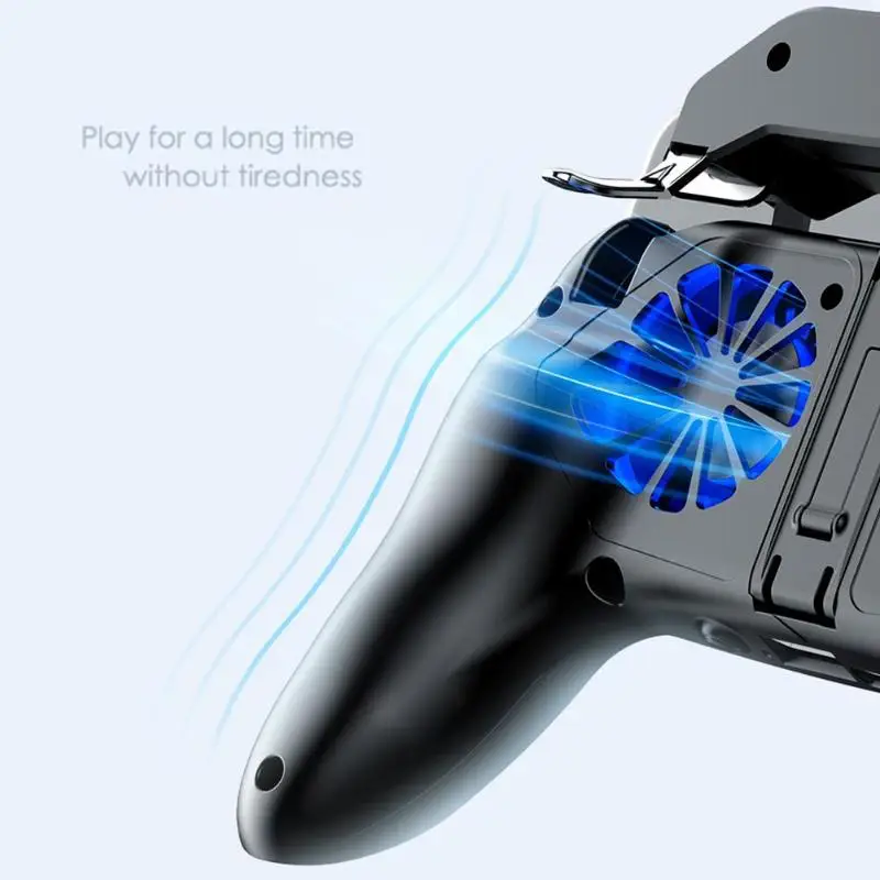  H10 Controller Gamepad ABS Heat Dissipation By Double Fans Phone Holder Cooler Fan 5000mAh Power Ba