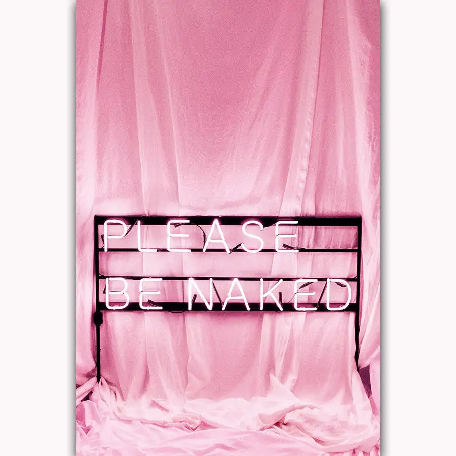 New The 1975 Please Be Naked Rock Music-Silk Art Poster Wall Sicker Decoration Gift