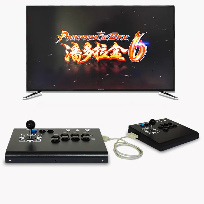 

Factory Direct Selling Household Pandora Box 6 Rocker Game Console Children Household Television Fighting Machine Treasure Box 6