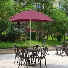 Зонт для патио, висячий зонтик, солнцезащитный козырек для патио, офсетный открытый рынок, перекрестная база, уличная мебель 155X12X12 см