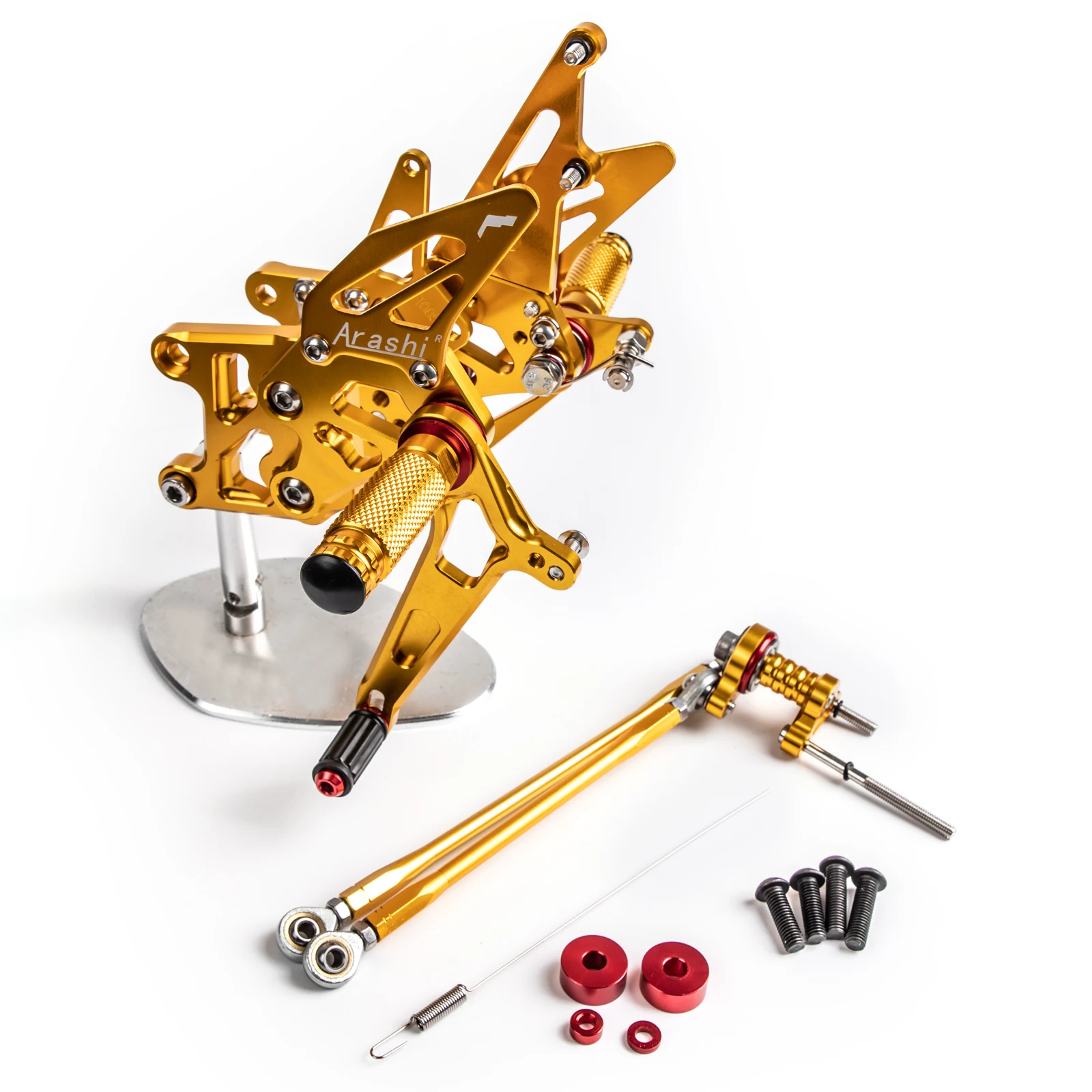 Areyourshop для HONDA CBR600RR CBR 600 RR ABS 2009- задний Набор подножки регулируемая опора с педалью мотоцикл подножки