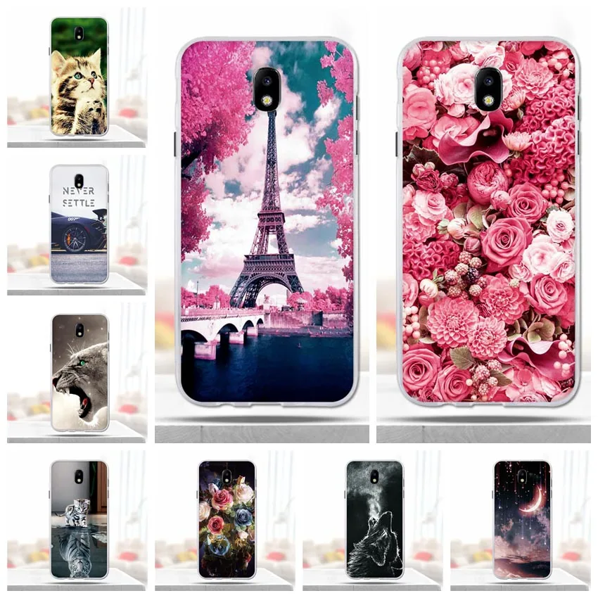 For Capa Samsung Galaxy J7 2017 Case Cover Soft Silicone Phone Back Shell J730 J730F | Мобильные телефоны и аксессуары