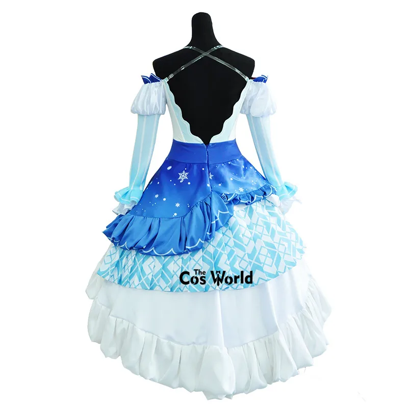 2019 Miku Prinzessin Schneekleid Uniform Outfits Anime Cosplay Kostüme 10
