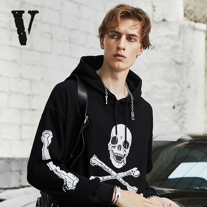 Halloween VLONE Hoodies Sweatshirts men 