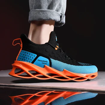

2020 New Outdoor Men Free Running for Men Jogging Walking Sports Shoes High-quality Lace-up Athietic Breathable Blade Sneakers