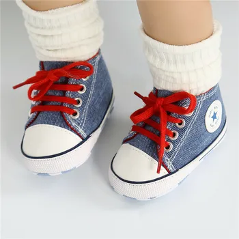 

0-18M Newborn Toddler Kid Baby Kids Boys Girl Shoes Soft Sole Canvas tenis infantil Anti-slip Sneakers Cute Sweet Prewalkers