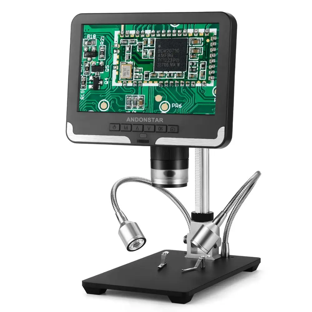 Andonstar-microscopio Digital para soldar, Dispositivo de soldadura para reparación de reloj de teléfono, SMD/SMT, blanco y negro, 1080P, oferta